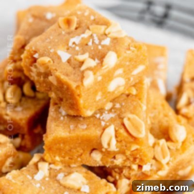 Peanut Butter Blondies
