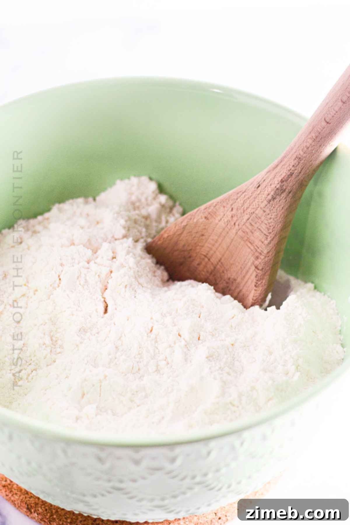 Easy Cake Mix Mug Treats 5 Mixing the cake mixes together for homemade mug cake