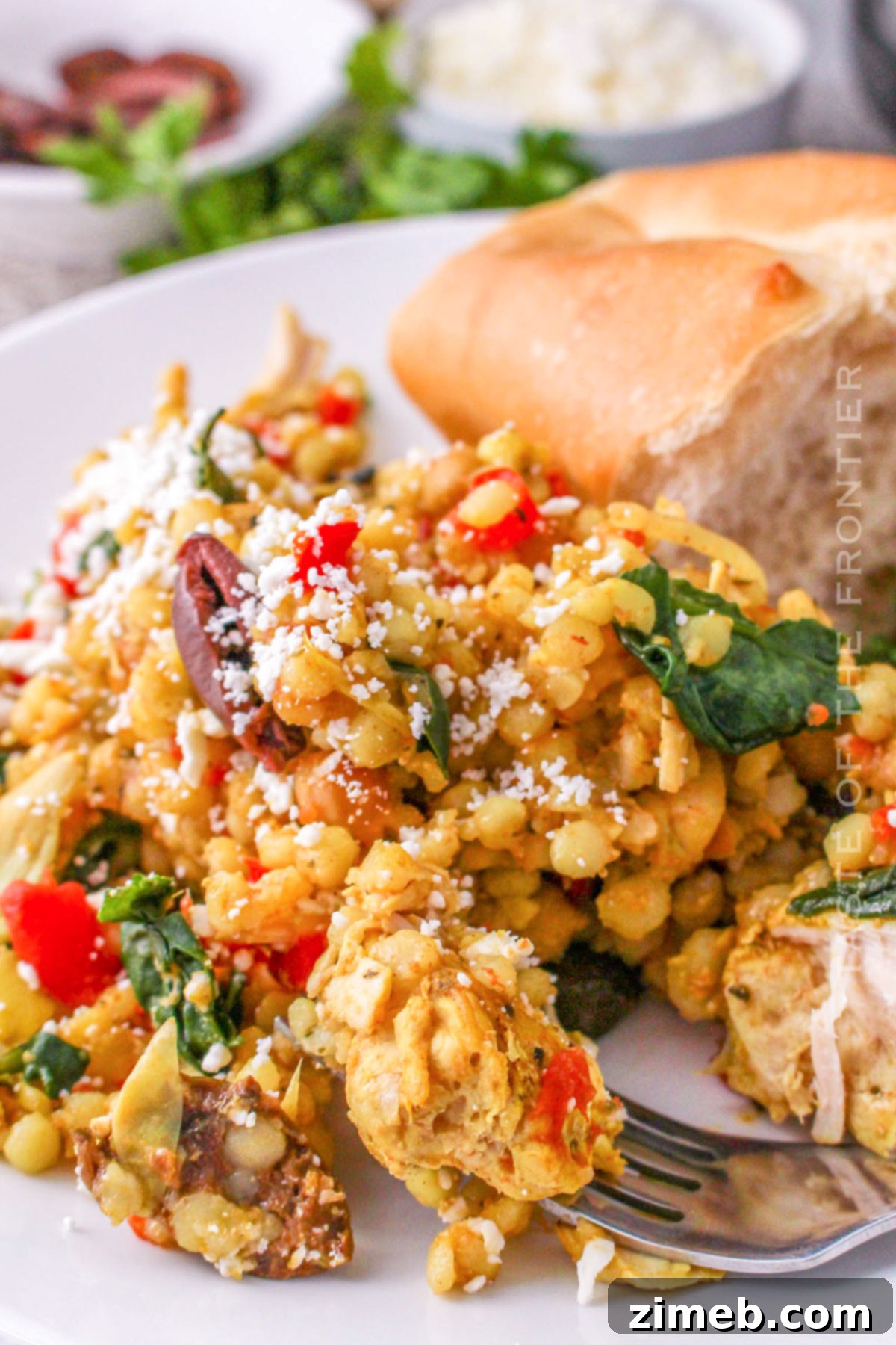 Mediterranean Chicken Dinner, a simple and delicious family meal
