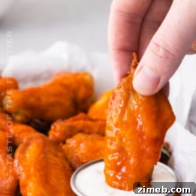 Air Fryer Honey Buffalo Chicken Wings