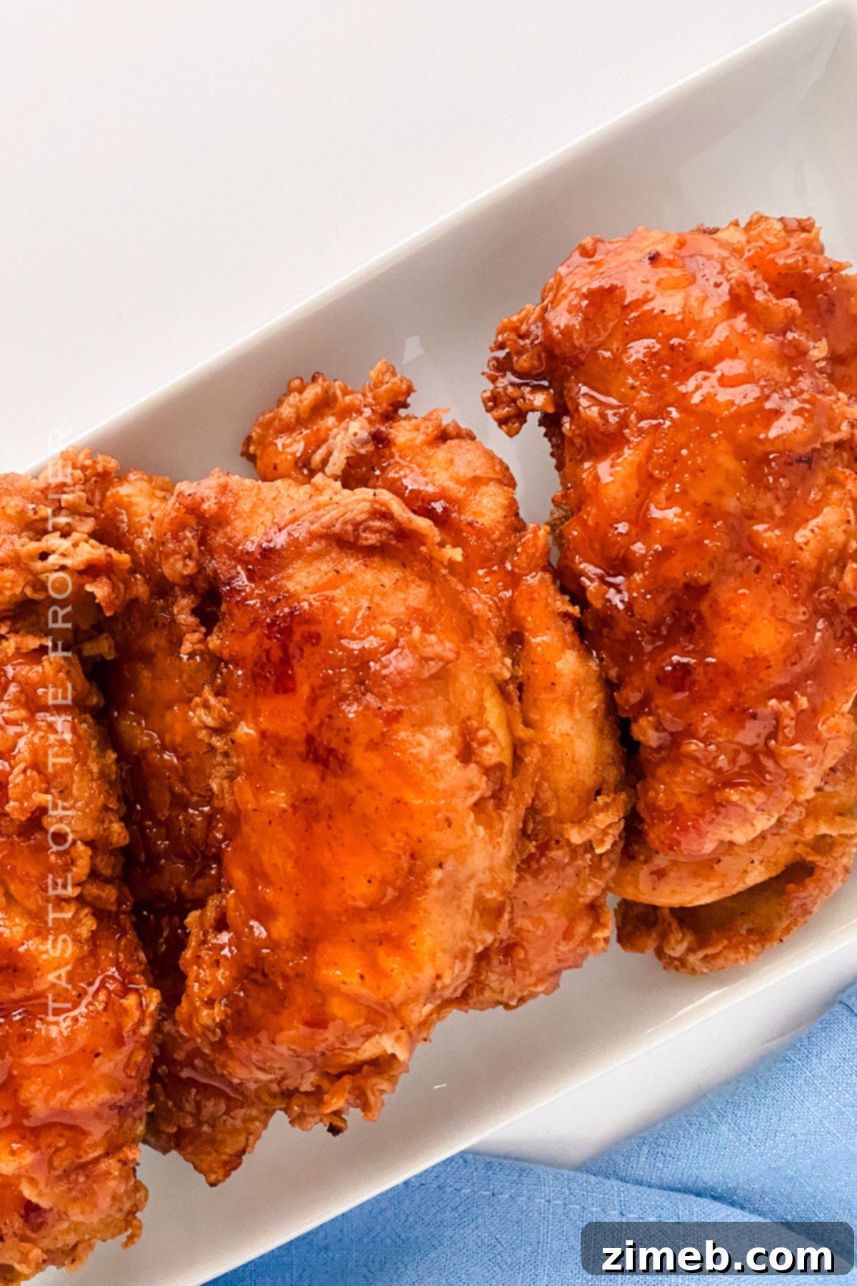 fried chicken for a sandwich