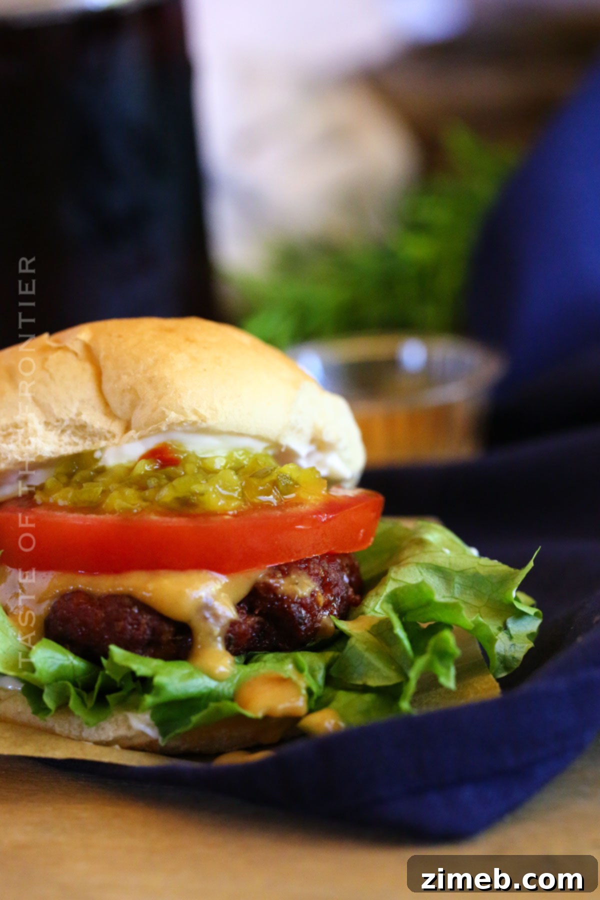 Traeger Smoked Burgers ready to serve