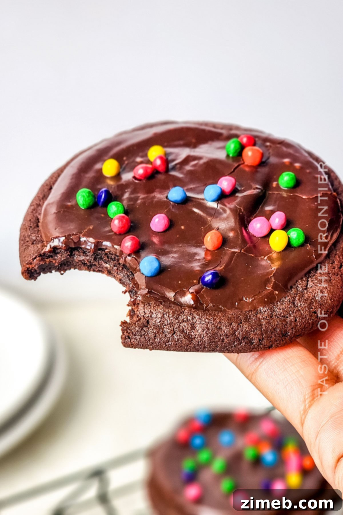 Cosmic Brownie Cookies