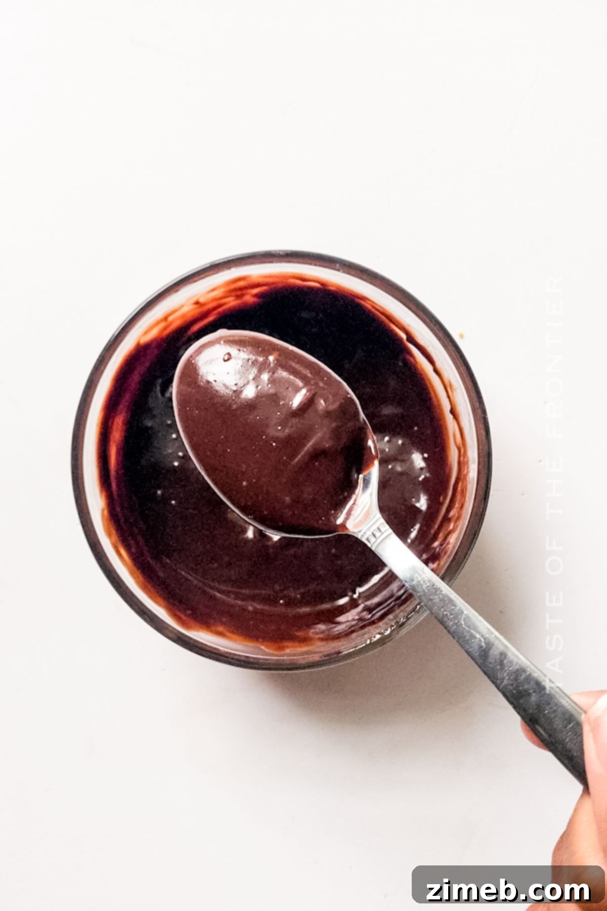 chocolate frosting for cookies
