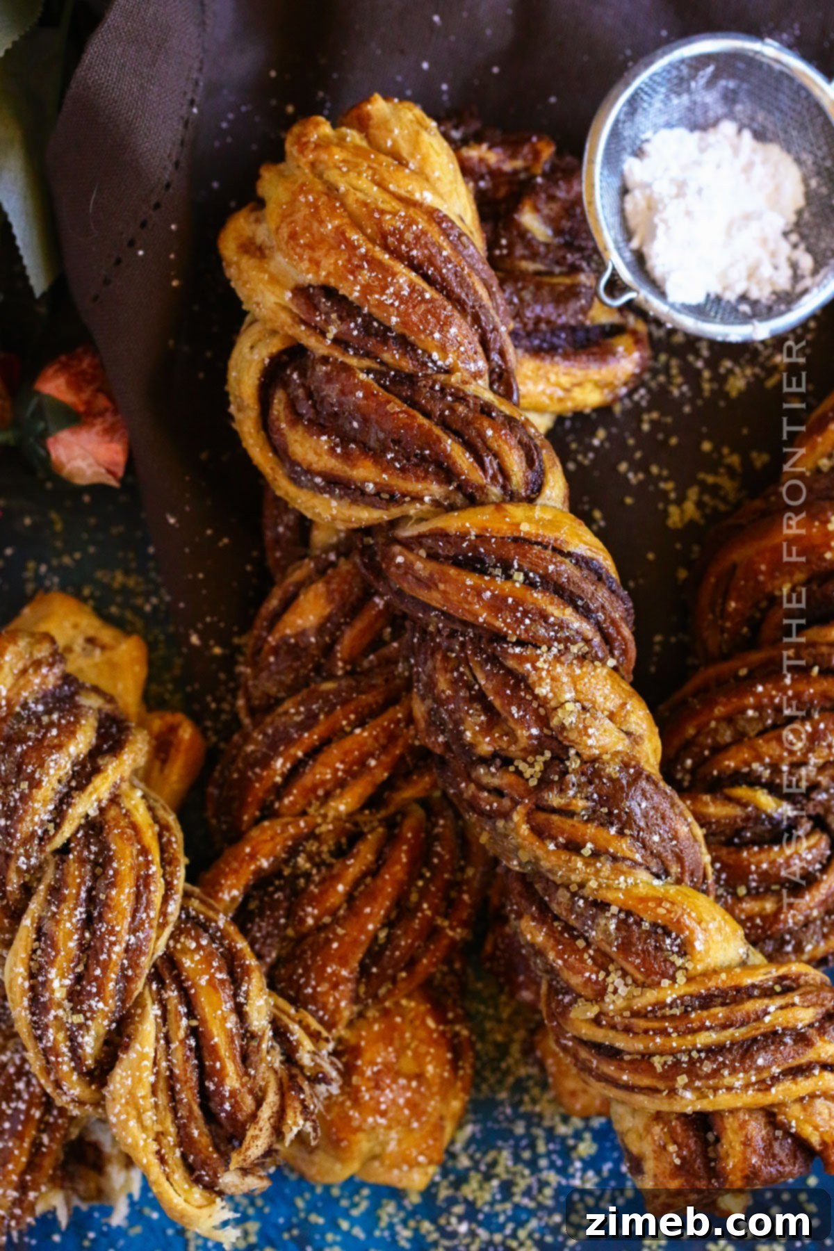 Easy Braided Dough Pastries