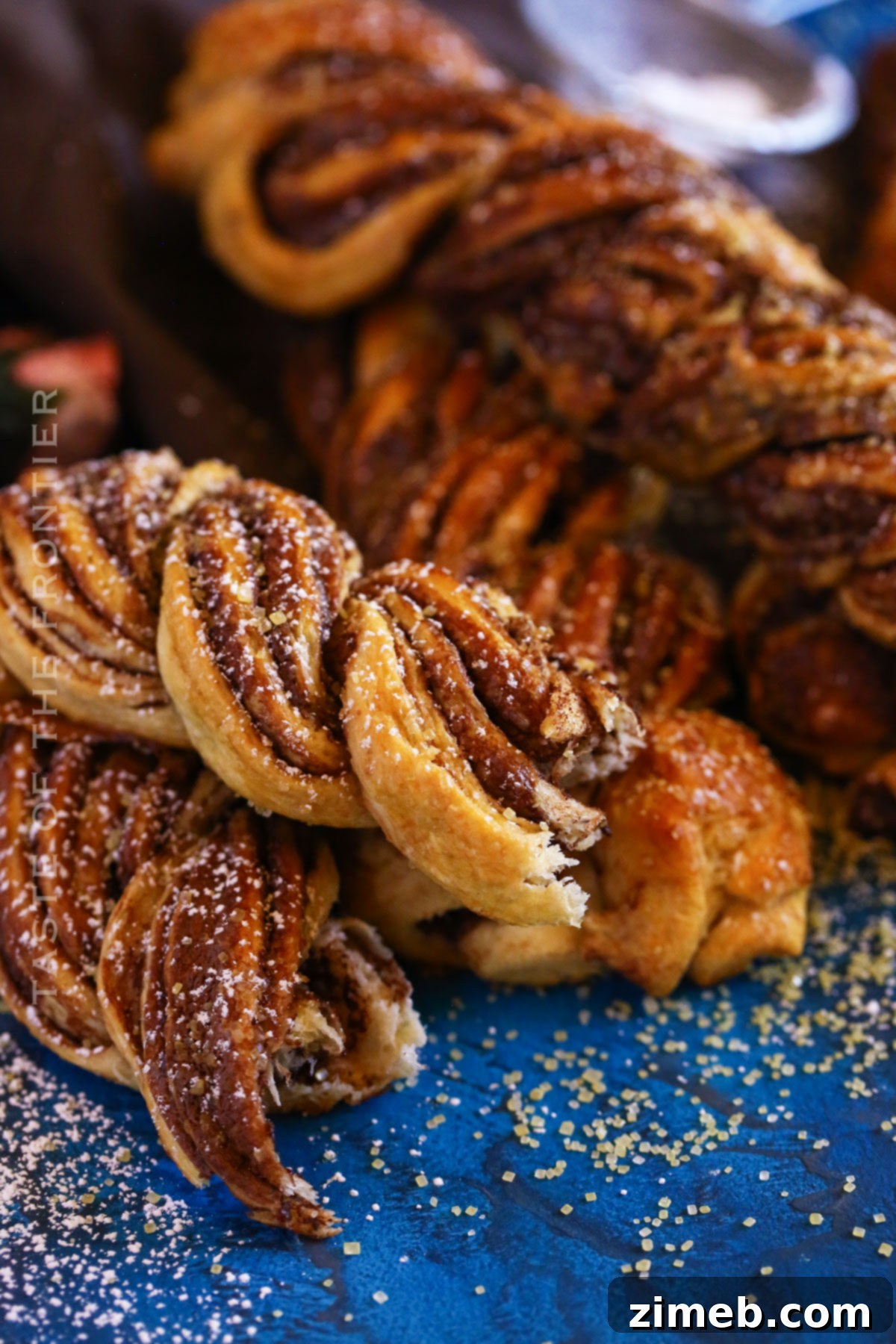 Delicious Nutella Twists