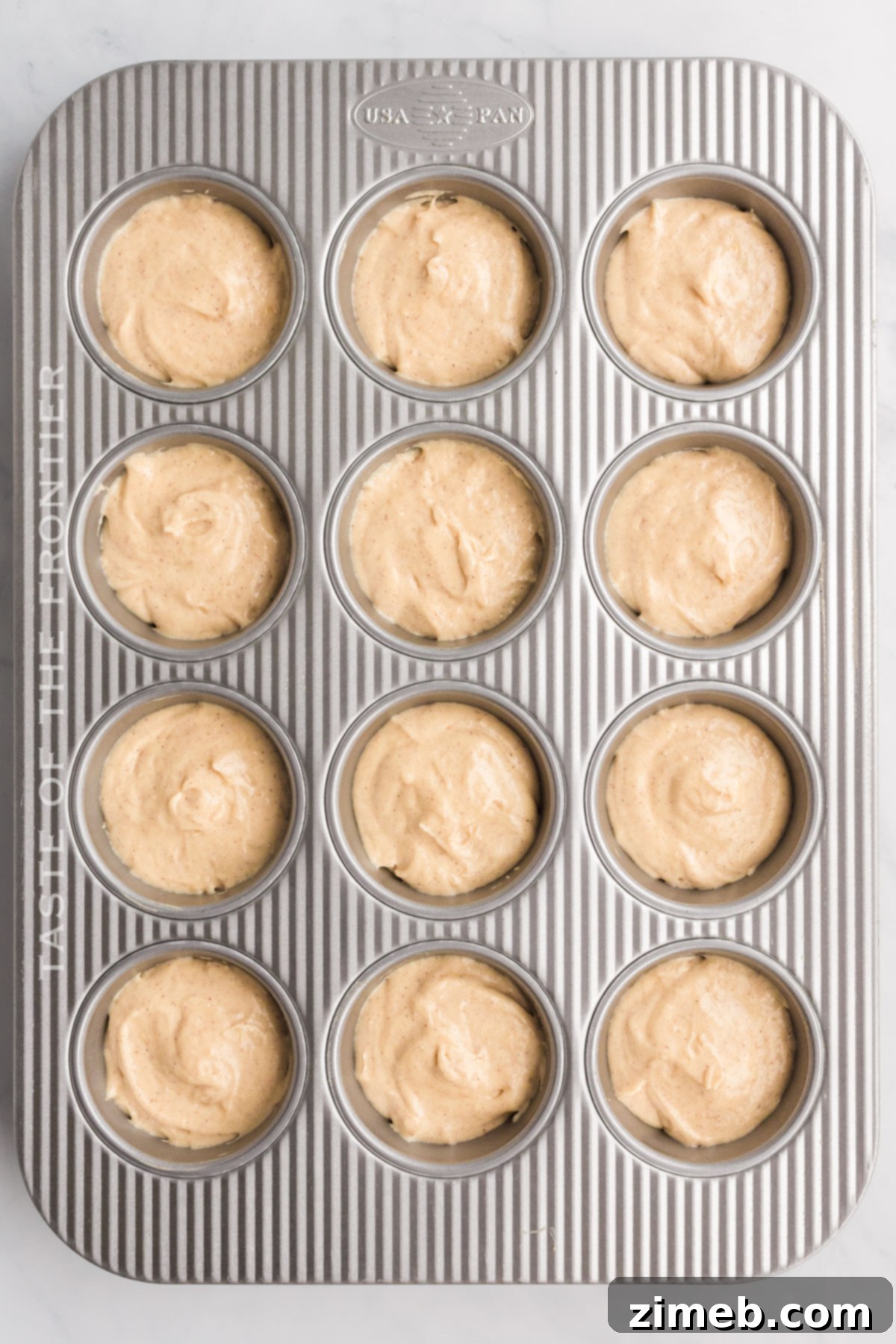 Sweet Cinnamon Cloud Muffins 5 How to make Cinnamon Sugar Muffins - step by step