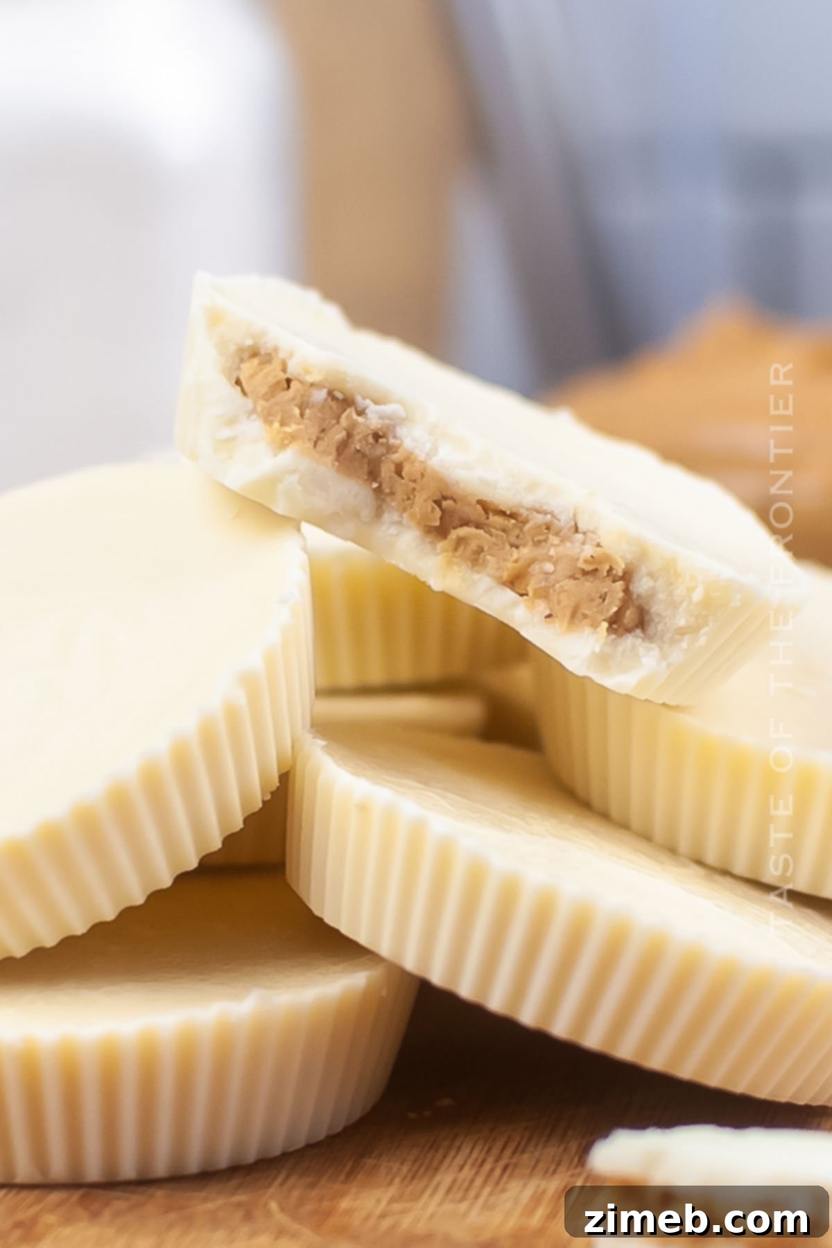 White Chocolate Peanut Butter Bliss 6 Copycat White Chocolate Reeses Cups: Irresistible Homemade Treat