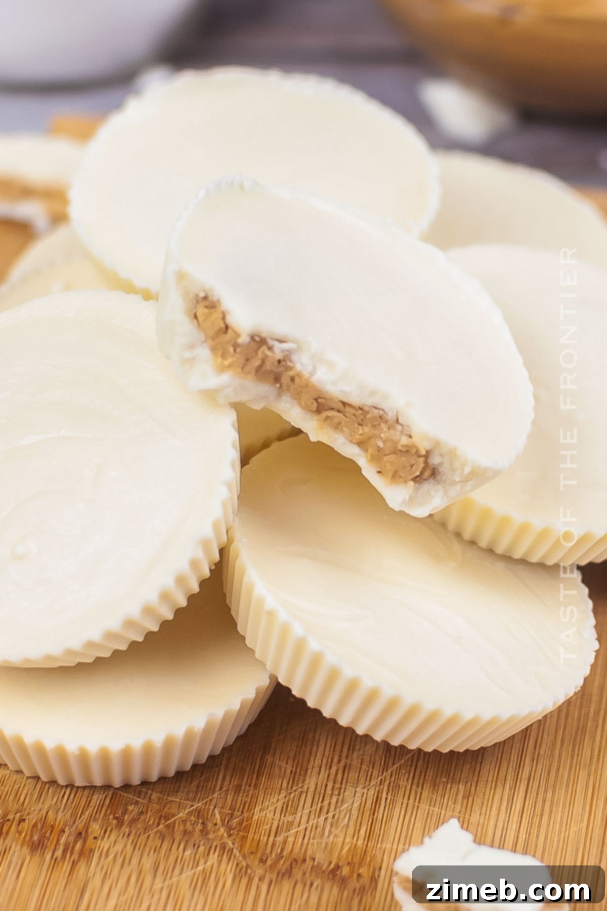White Chocolate Peanut Butter Bliss 7 White Chocolate Treats: Homemade Peanut Butter Cups