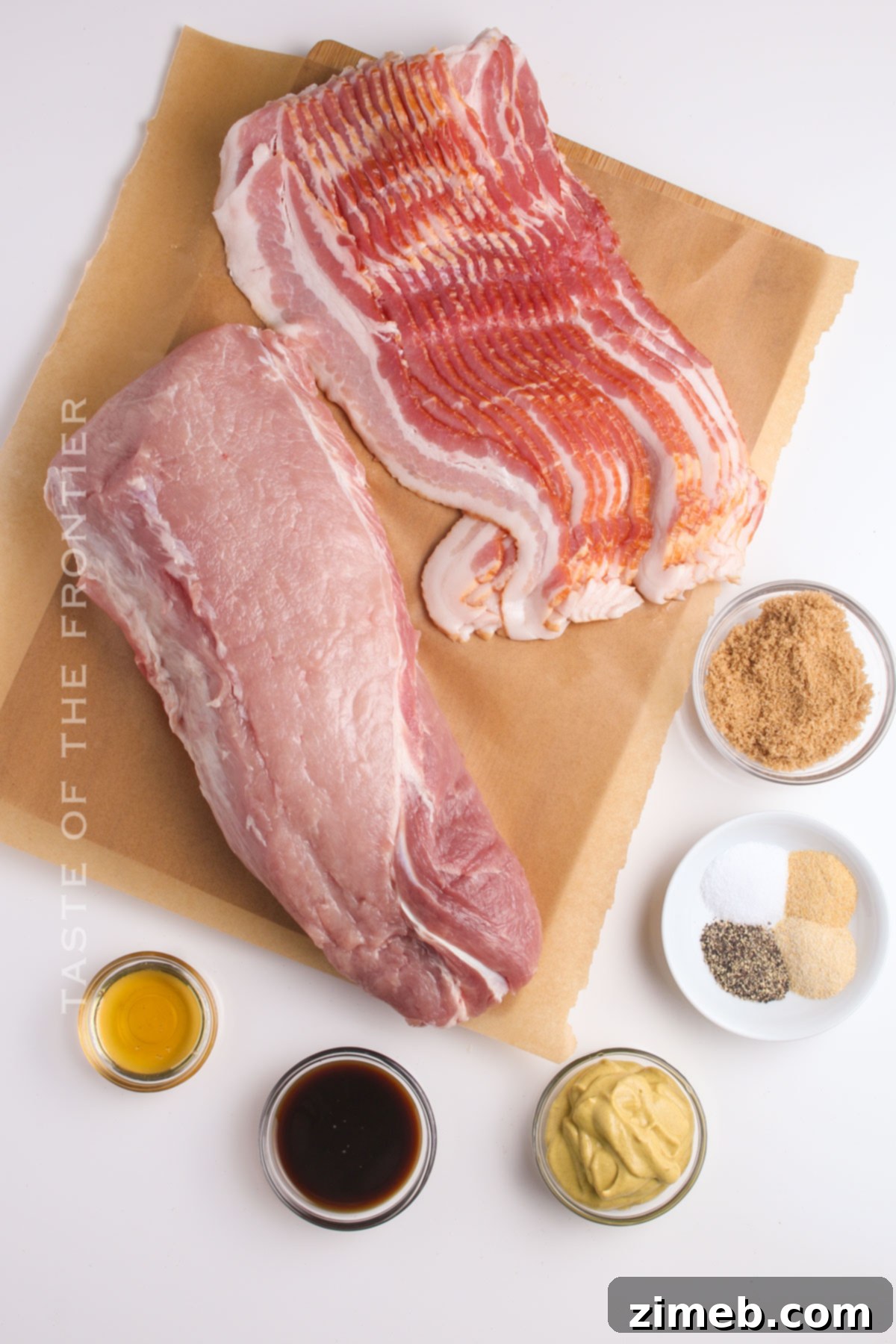 Tender Smoked Pork Loin 4 Ingredients for Smoked Pork Loin preparation