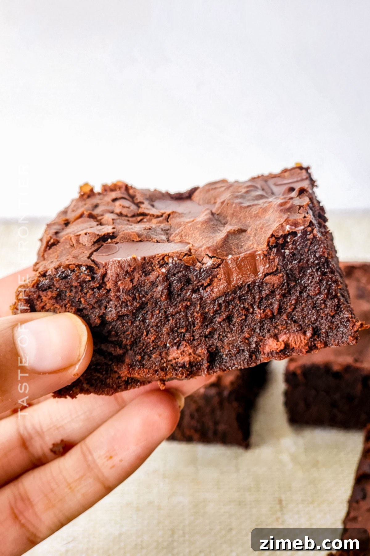 Rich and Gooey Chocolate Chunk Bars