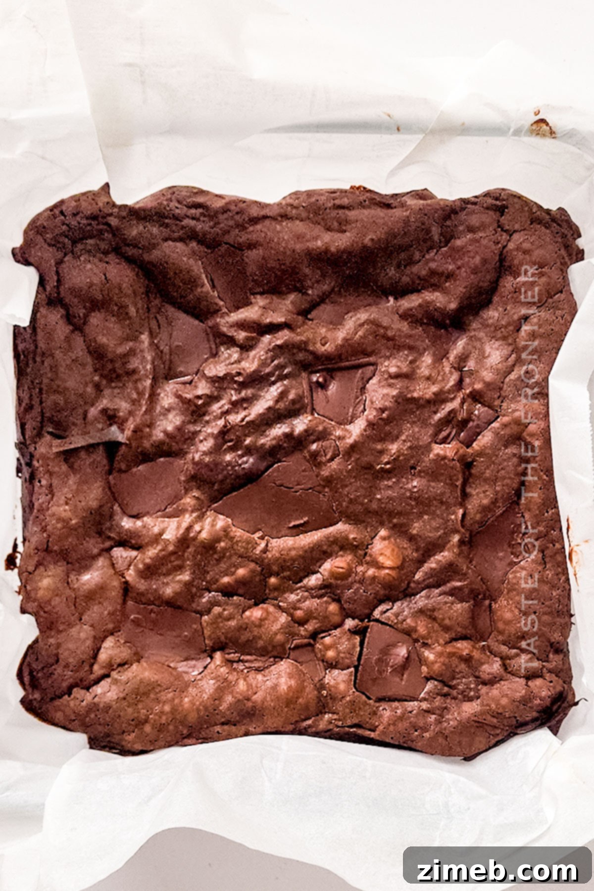 Baked Condensed Milk Brownie Recipe