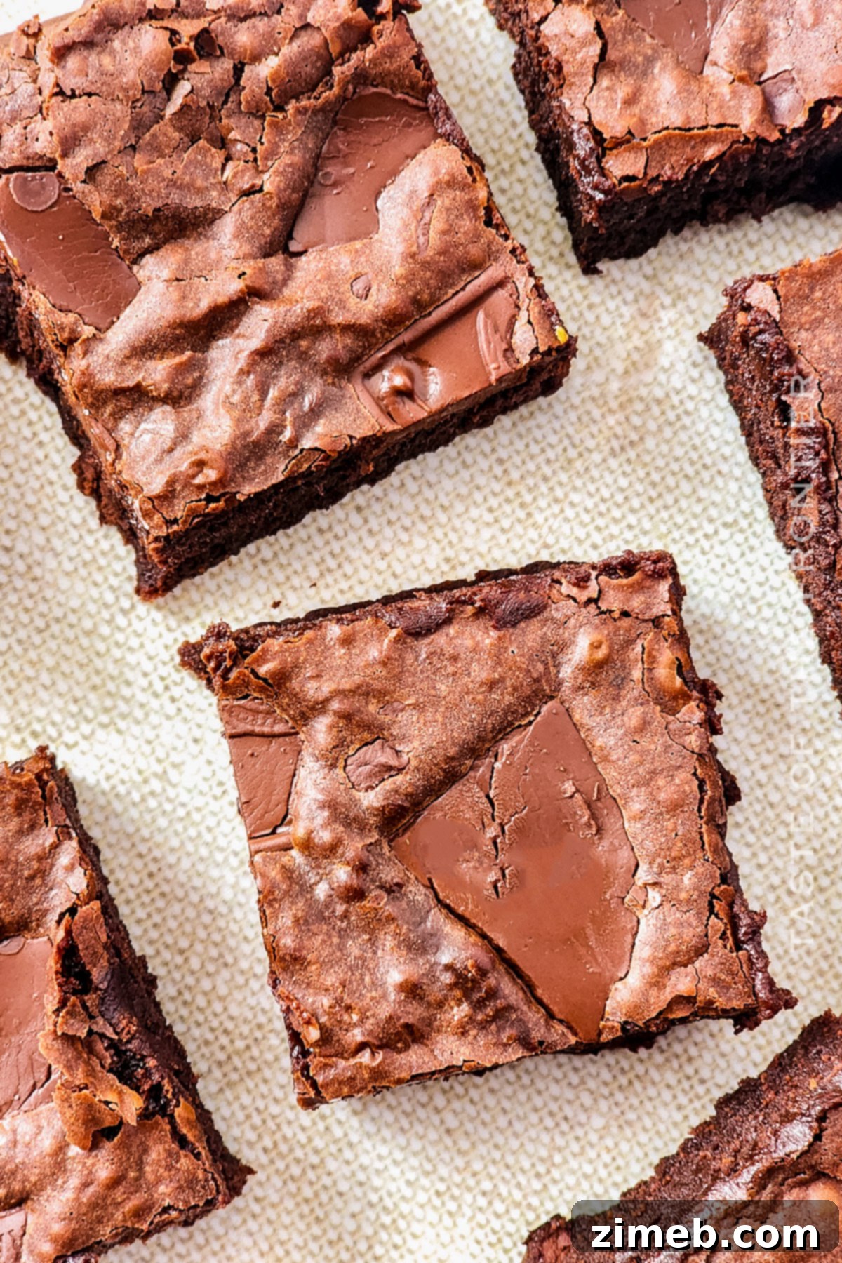 Gooey Fudgy Condensed Milk Brownie Bars