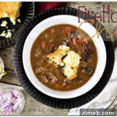 Best Firehouse Chili {Recipe}