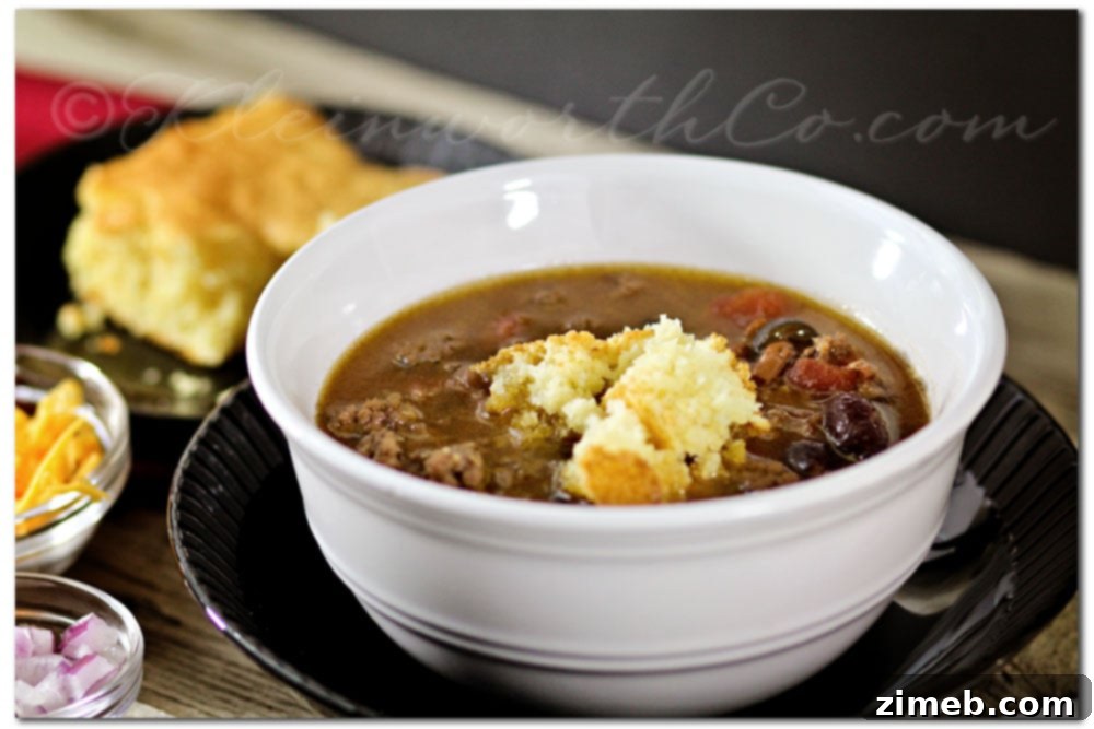 Legendary Firehouse Chili 6 Best Firehouse Chili Recipe in the Crockpot, perfect for cold weather.
