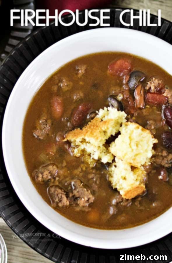 Legendary Firehouse Chili 7 Delicious and easy dinner recipes for families.
