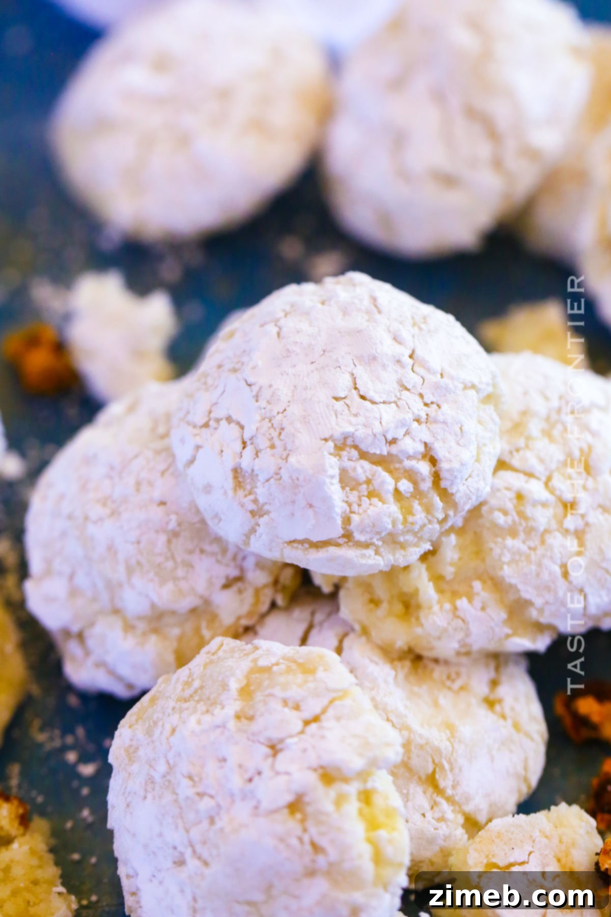 Vanilla Cloud Cookies 7 chewy cookie recipe with minimal ingredients