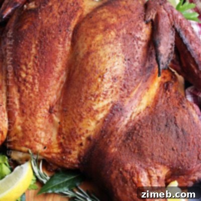 Smoked Spatchcock Turkey