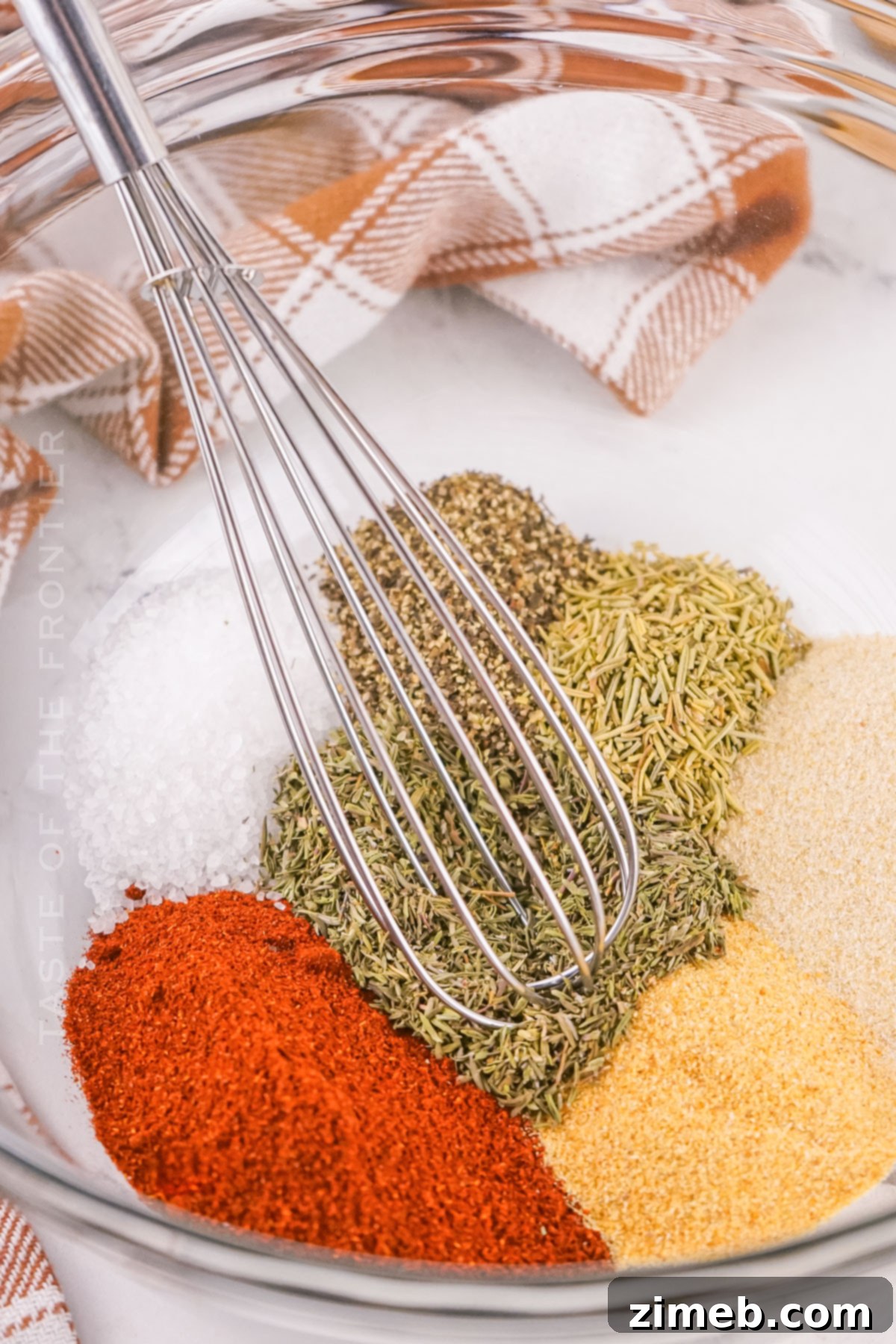 Steps on how to make homemade Turkey Rub