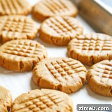 Best 3-Ingredient Peanut Butter Cookies