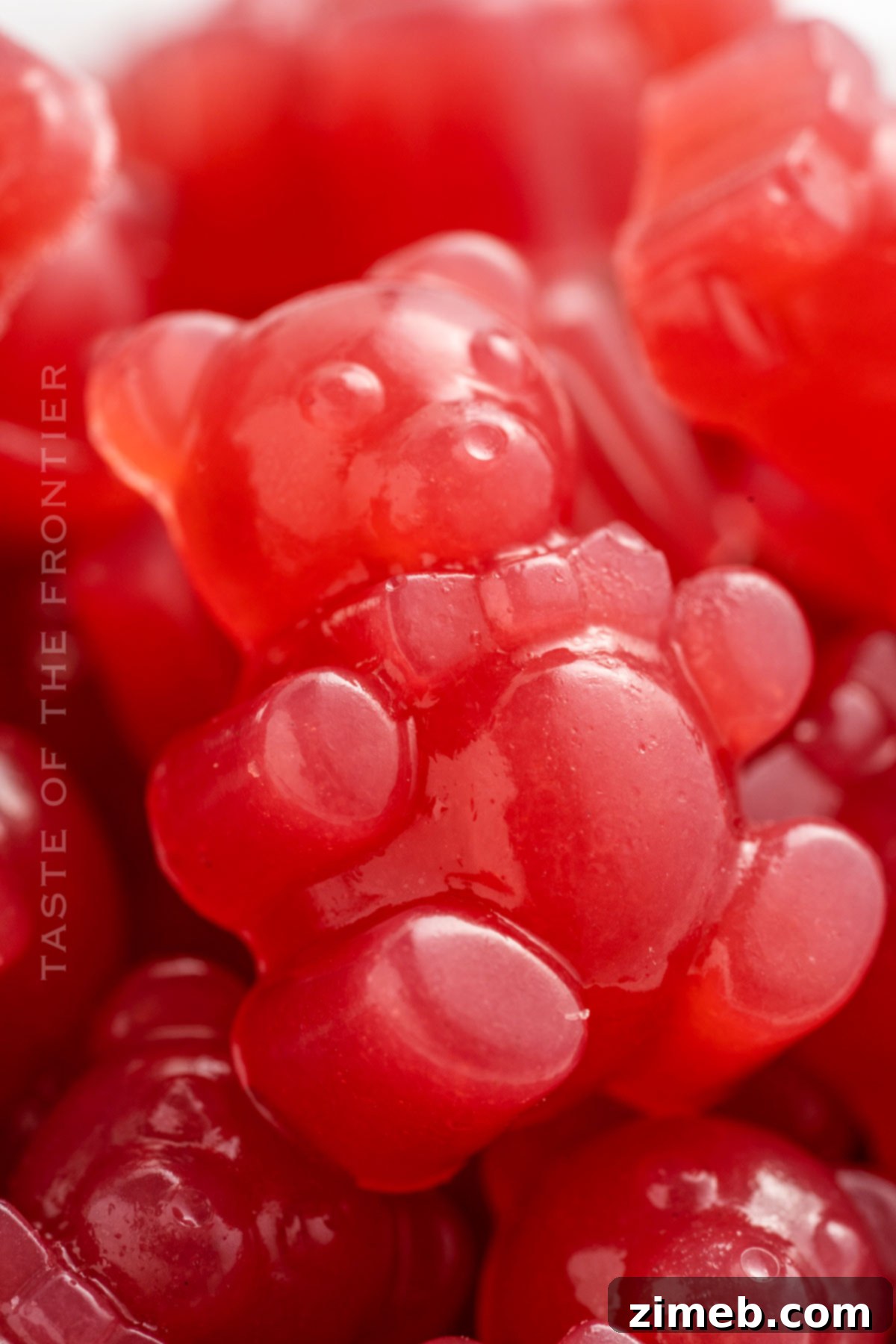 Low carb no sugar snack - homemade keto gummy bears