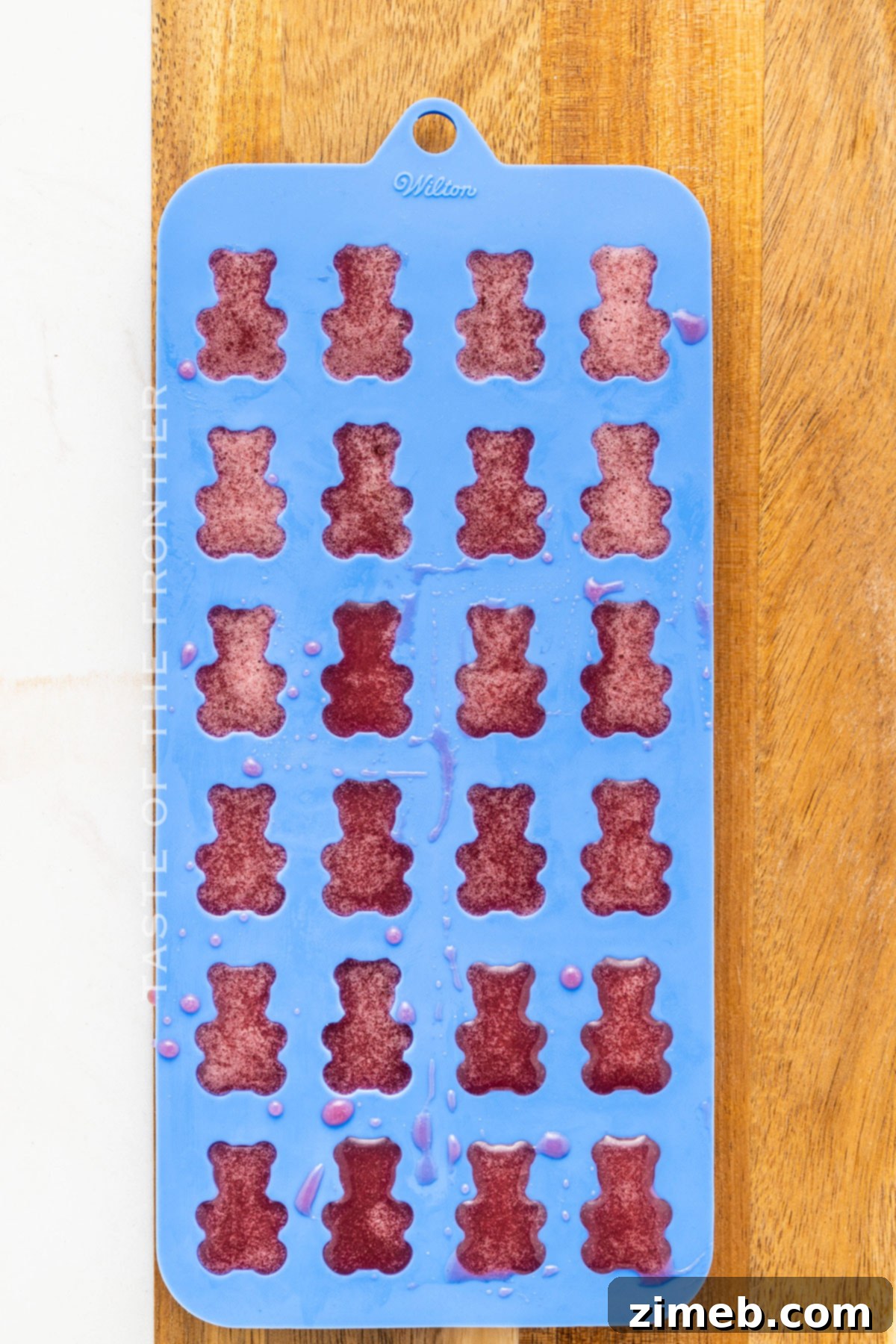 Bear silicone mold for keto gummy treats