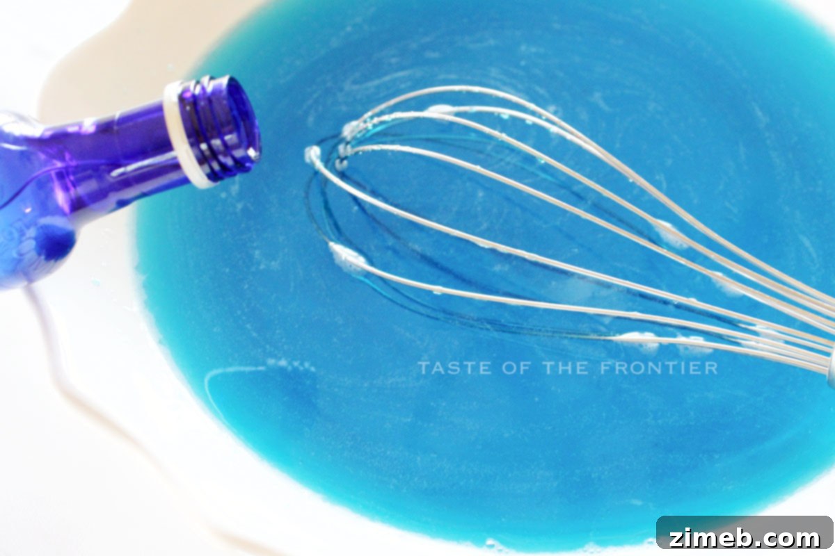 Steps for how to make Pool Party Jello Shots.