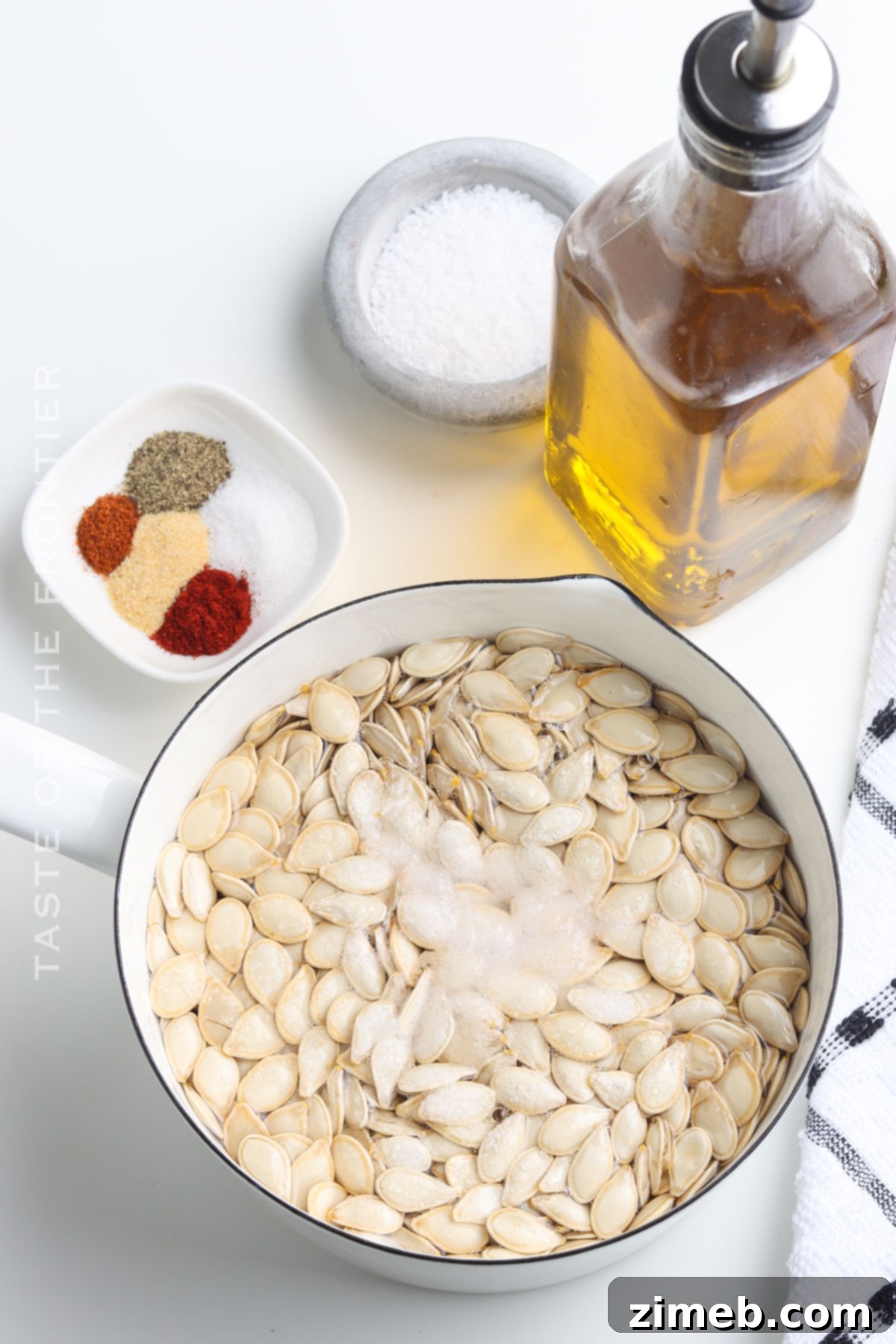 how to make Roasted Pumpkin Seeds