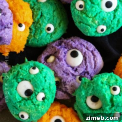Monster Eyeball Cookies