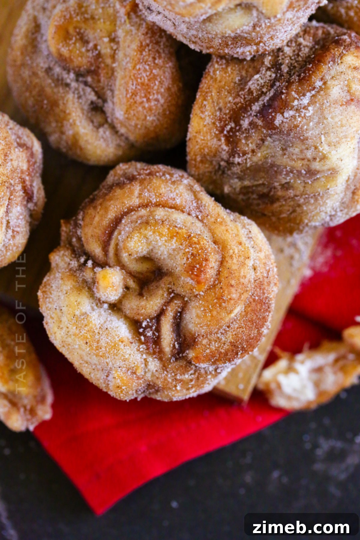 Apple Butter Cruffins recipe close-up