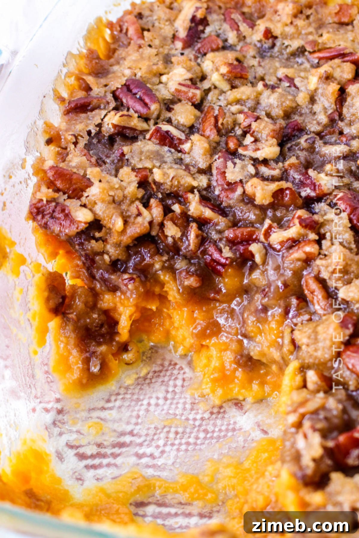Sweet Potato Casserole with Canned Yams, a perfect holiday side dish