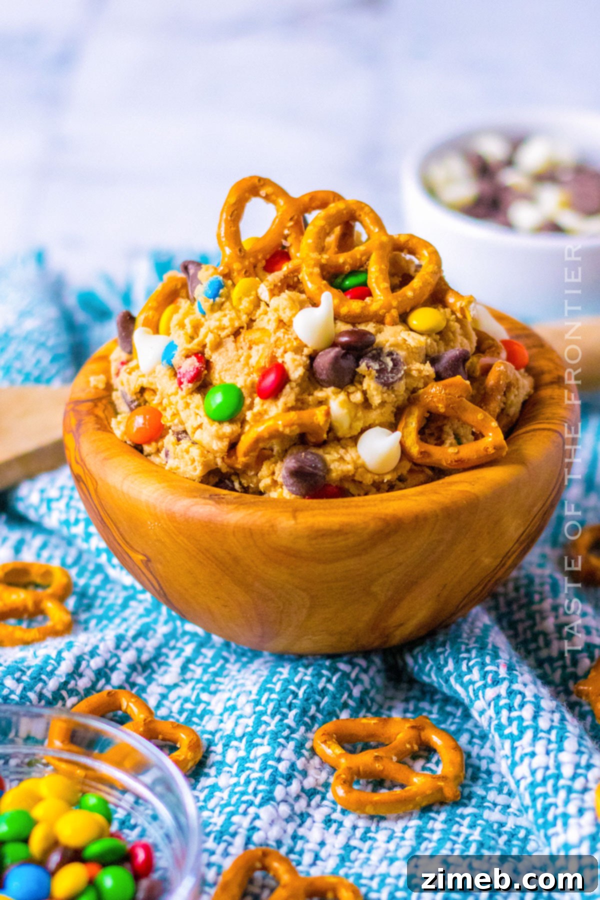 The Monster Cookie Dough 3 no-bake dessert