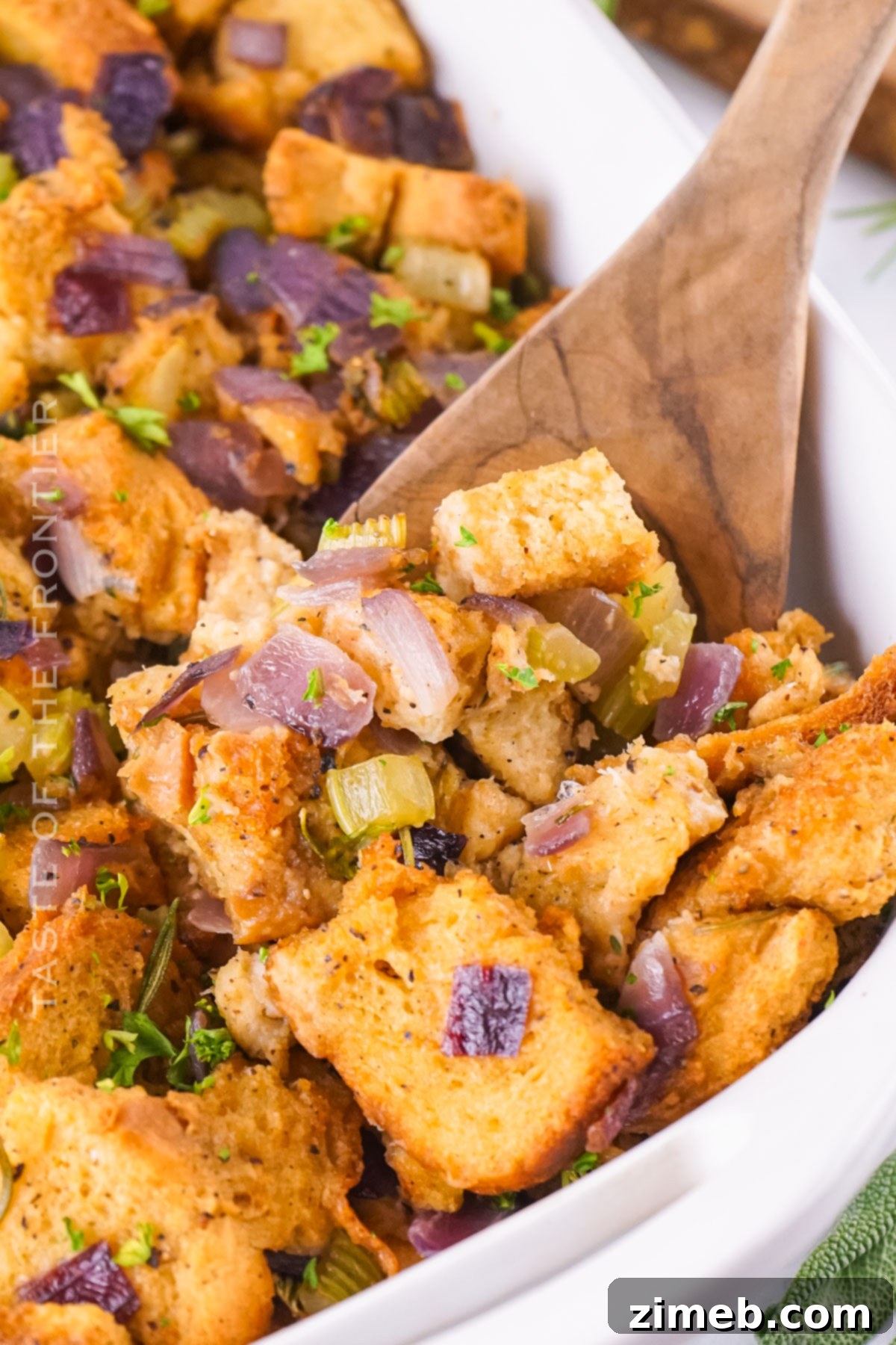 Aromatic Smoked Stuffing 15 Smoked stuffing recipe for Traeger grills