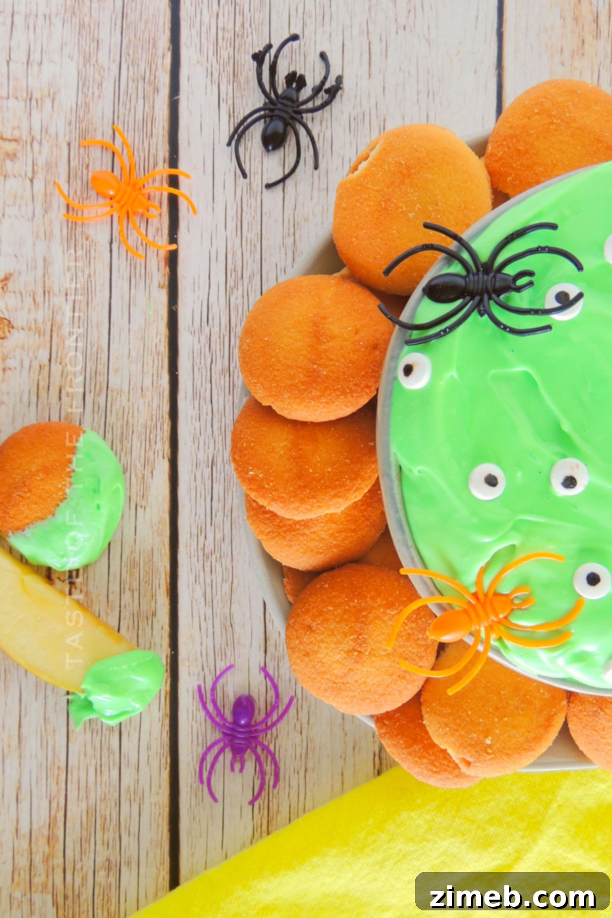 Witch's Brew Dessert Dip 5 easy Halloween party treats