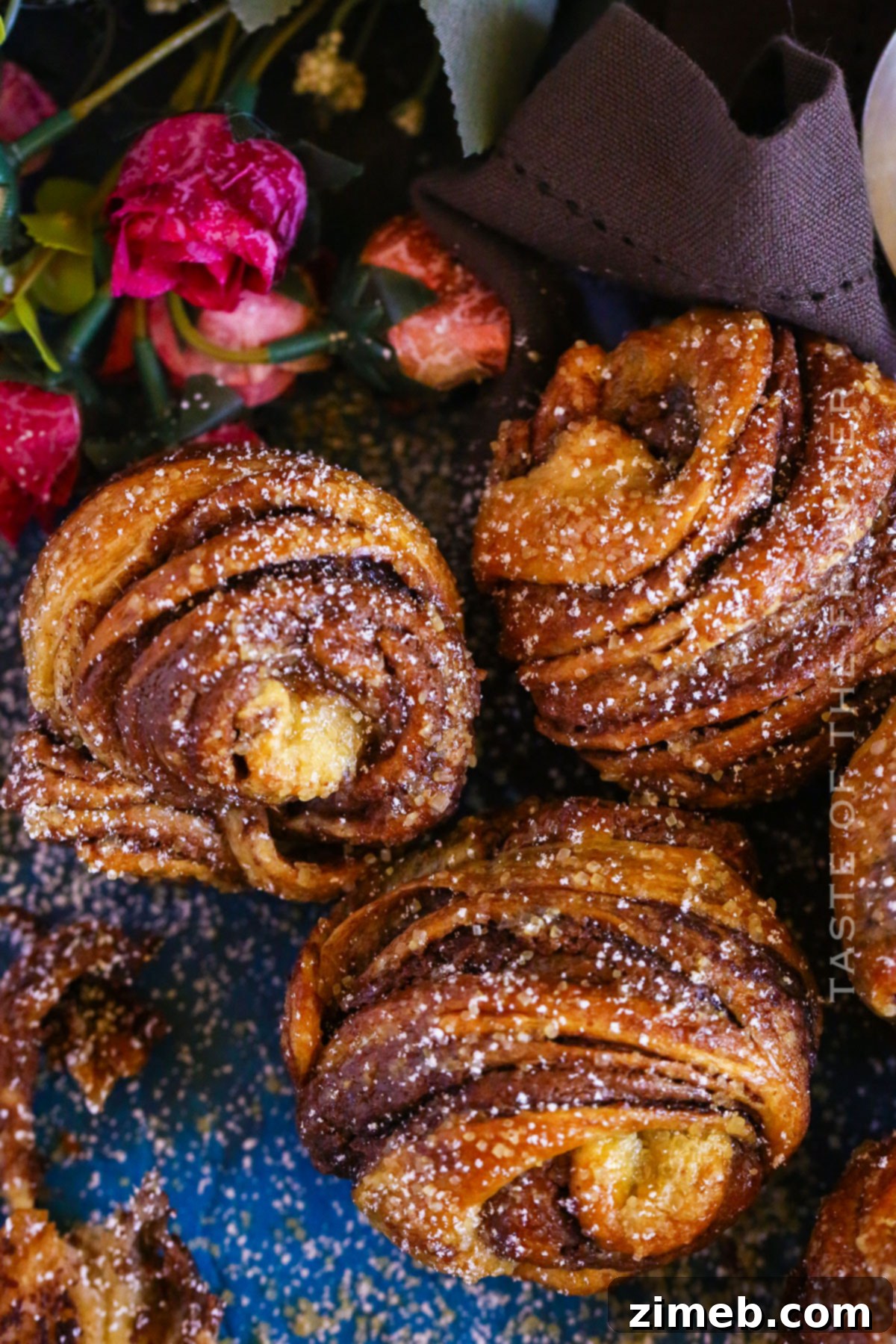 Nutella Cruffins for a perfect weekend morning treat