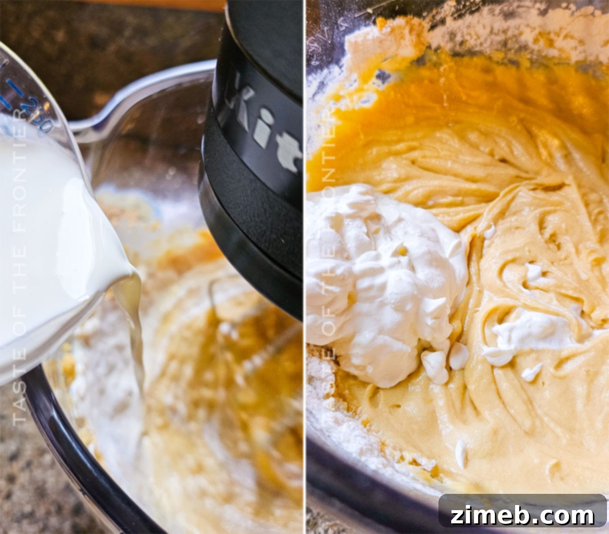 Butterscotch Bliss 5 how to make Butterscotch Cake with Butterscotch Frosting