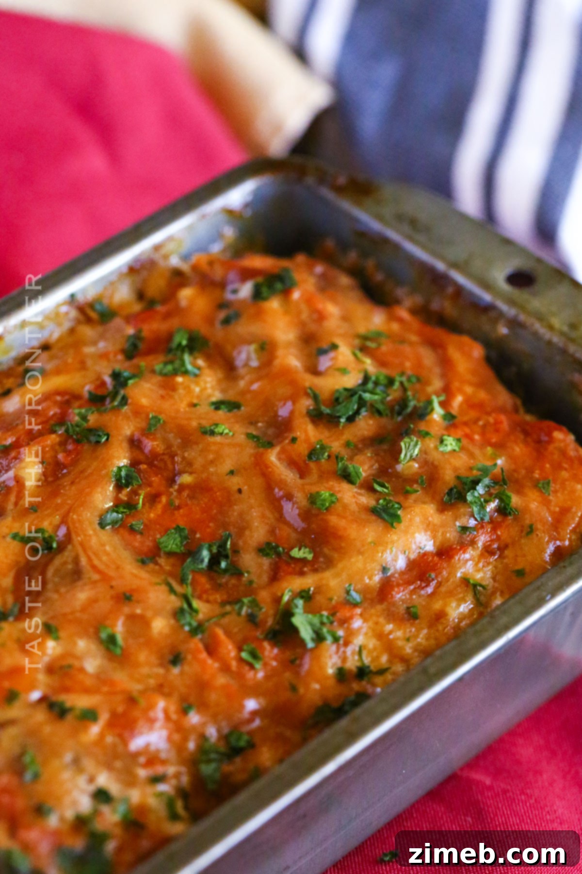 Beef meatloaf recipe served with sides
