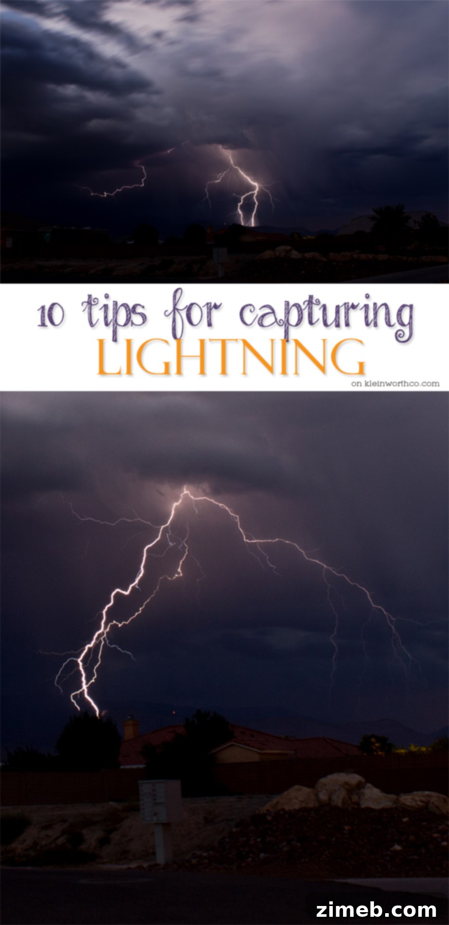 10 Tips for Capturing Lightning