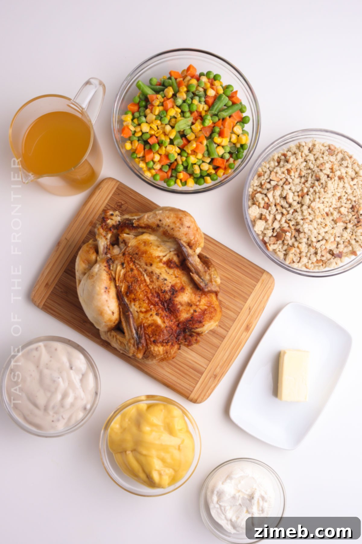 Ultimate Chicken Stuffing Bake 4 Ingredients for Chicken Stuffing Casserole