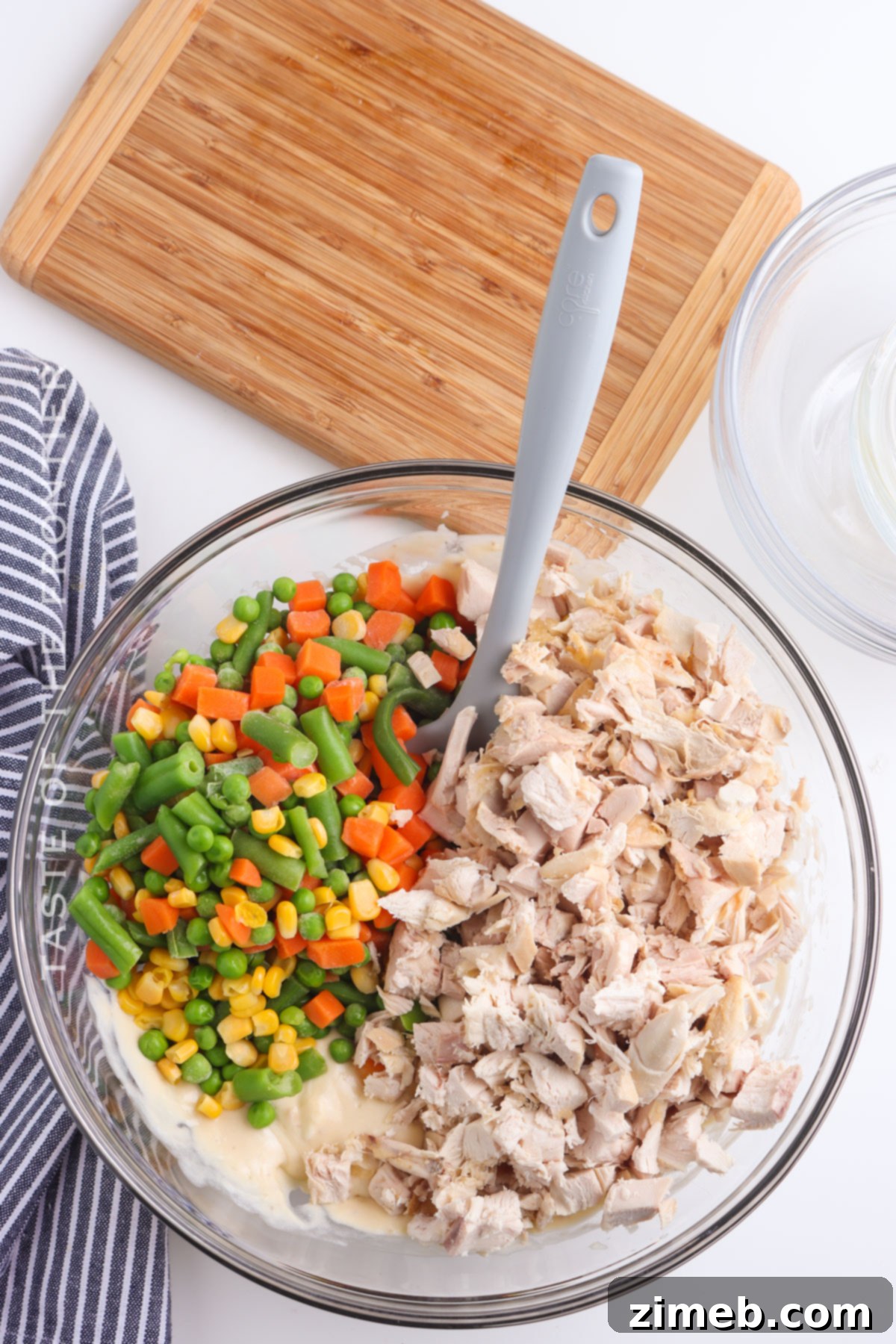 Ultimate Chicken Stuffing Bake 5 How to make Chicken Stuffing Casserole - step by step