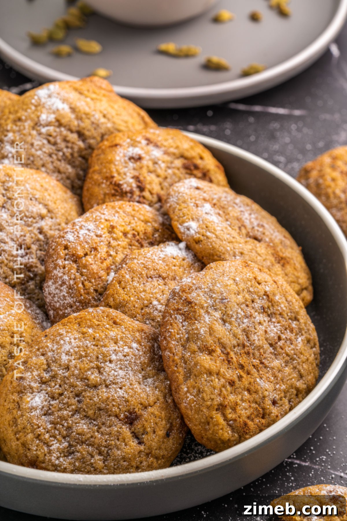 Spiced Chai Delights 9 Fall dessert recipe, showing beautifully baked Chai Tea Cookies.