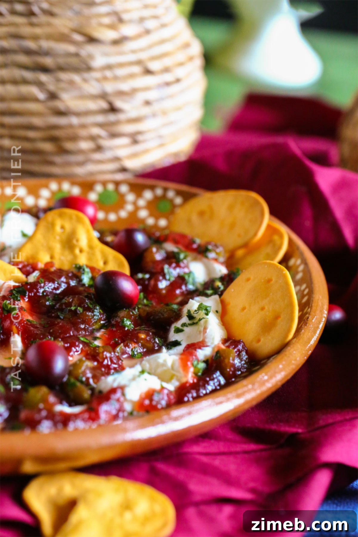 thanksgiving Cranberry Dip