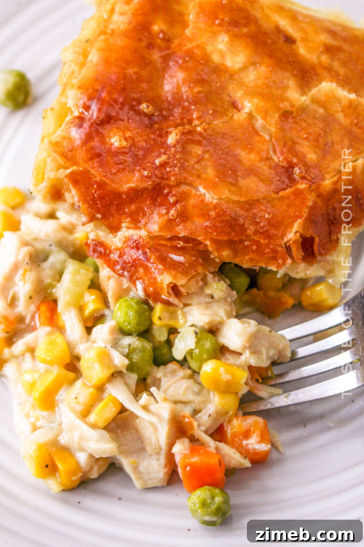 Turkey Pot Pie with Puff Pastry recipe