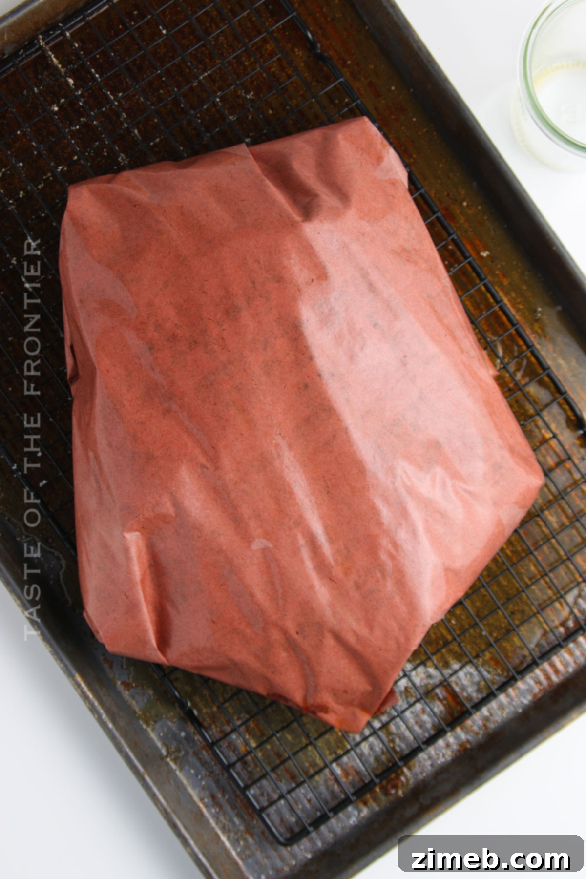 Slow-Smoked Chuck Roast Perfection 7 wrapping the meat