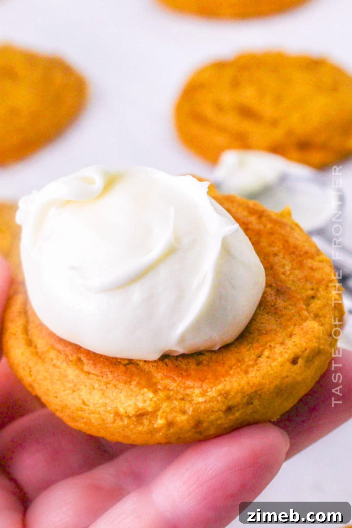 Soft & Spiced Pumpkin Whoopie Pies 8 Pumpkin cookies with filling