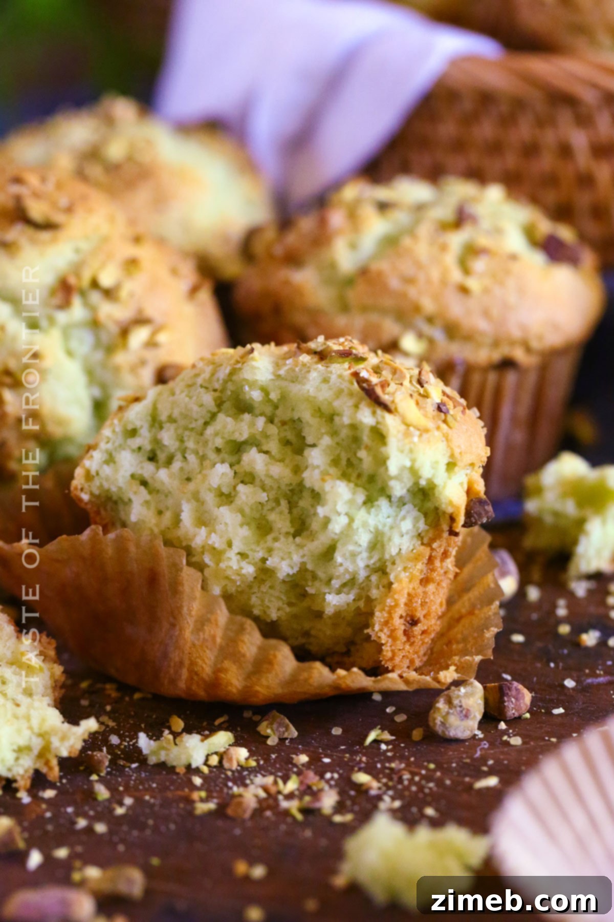 Delightful Pistachio Muffins 16 pudding mix muffins