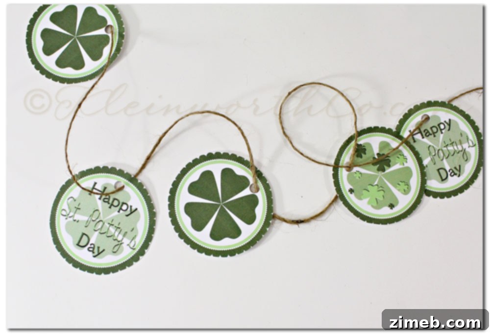 St. Patty's Day Cupcake Jars and a Free Printable 3 St. Patty's Day Cupcake Jars & Free Printable