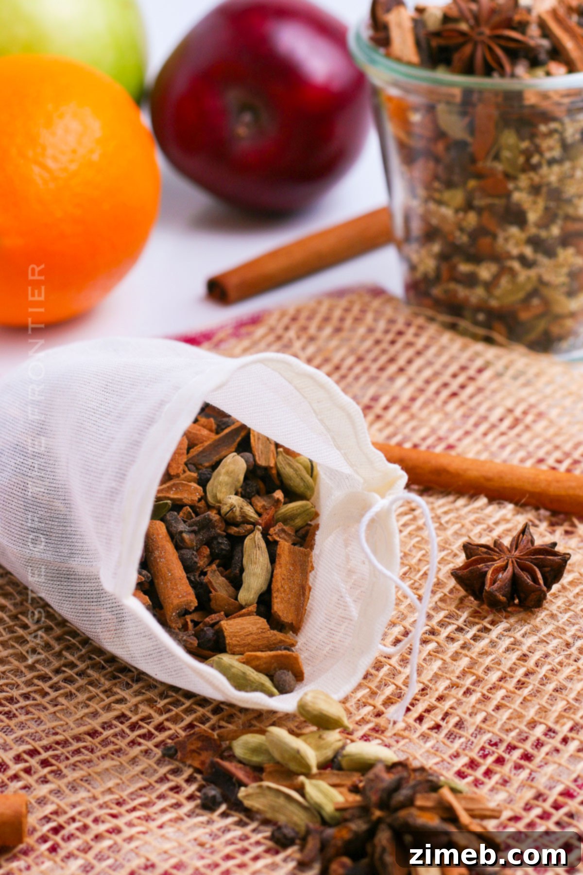 Mulled Wine Spice Mix recipe final product