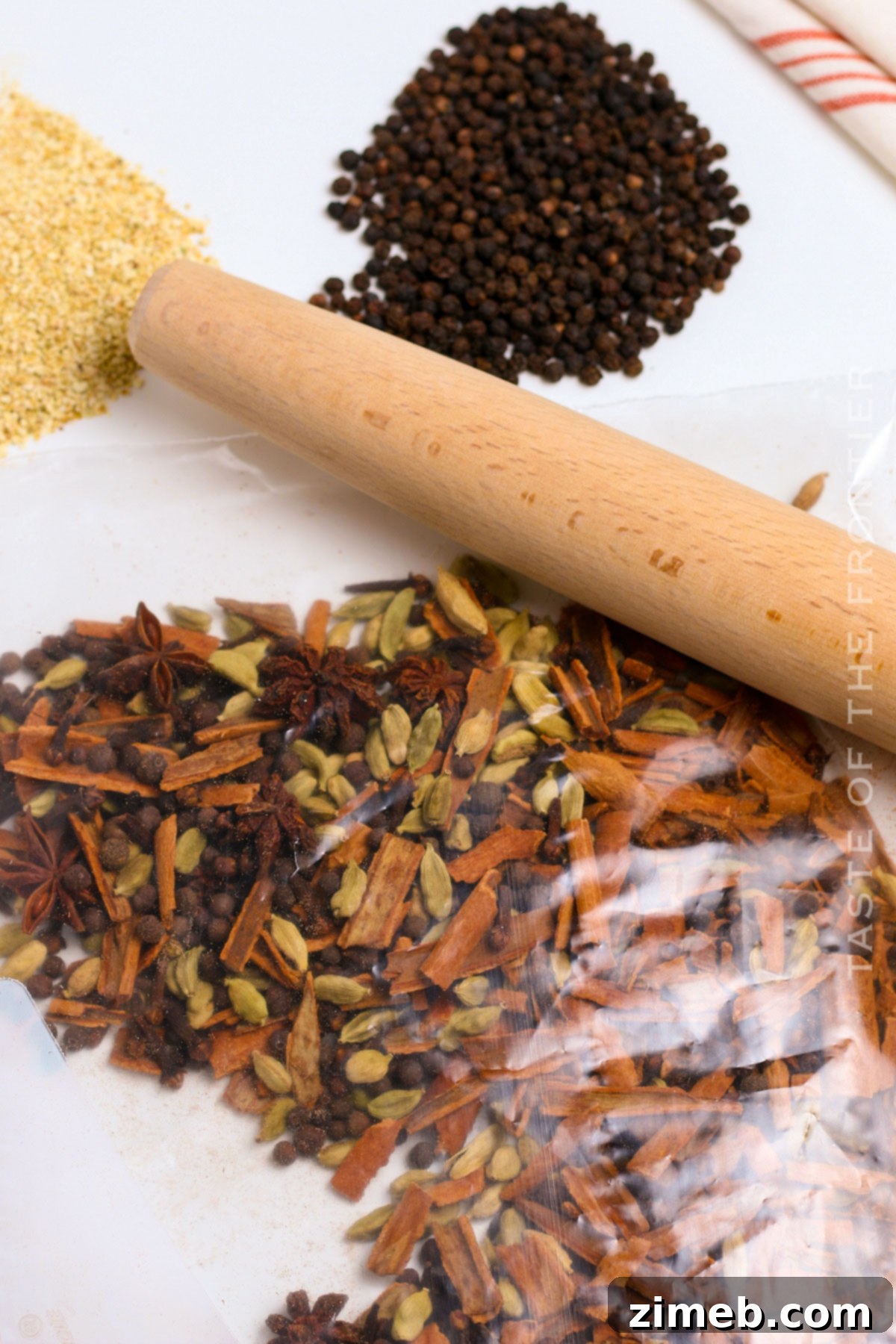 Making Spice Mix step by step