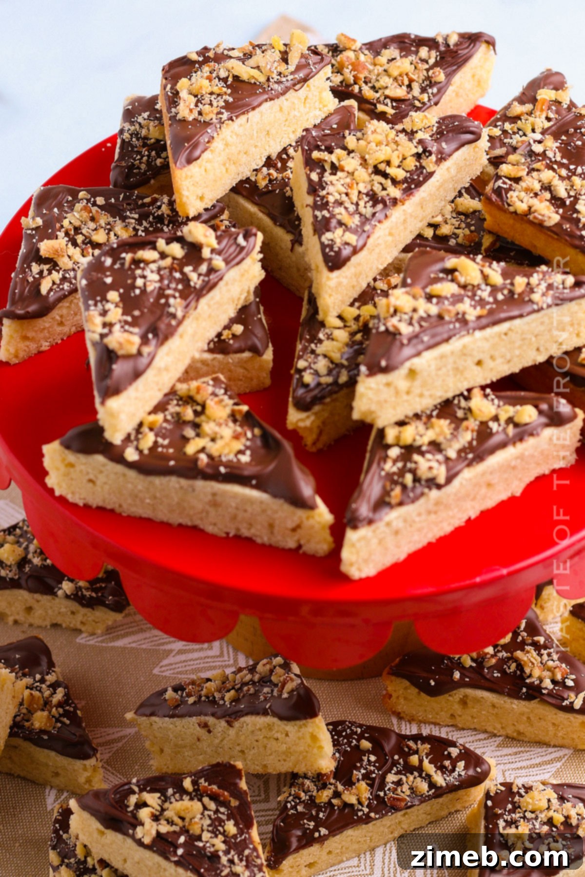 Triangular Treats 6 holiday cookie recipe